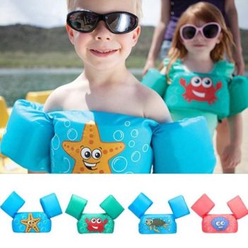Cartoon Children'S Swimming Vest Buoyancy Arm Foam Lifebuoy Swim Circle Swimming Suit Pool Accessories