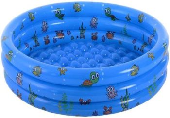 Vivi Mao Garden Round Inflatable Baby Swimming Pool, Portable Inflatable Child/Children Little Pump Pool,Kiddie Paddling Pool Indoor&Outdoor Toddler Water Game Play Center For Kids/Girl/Boy
